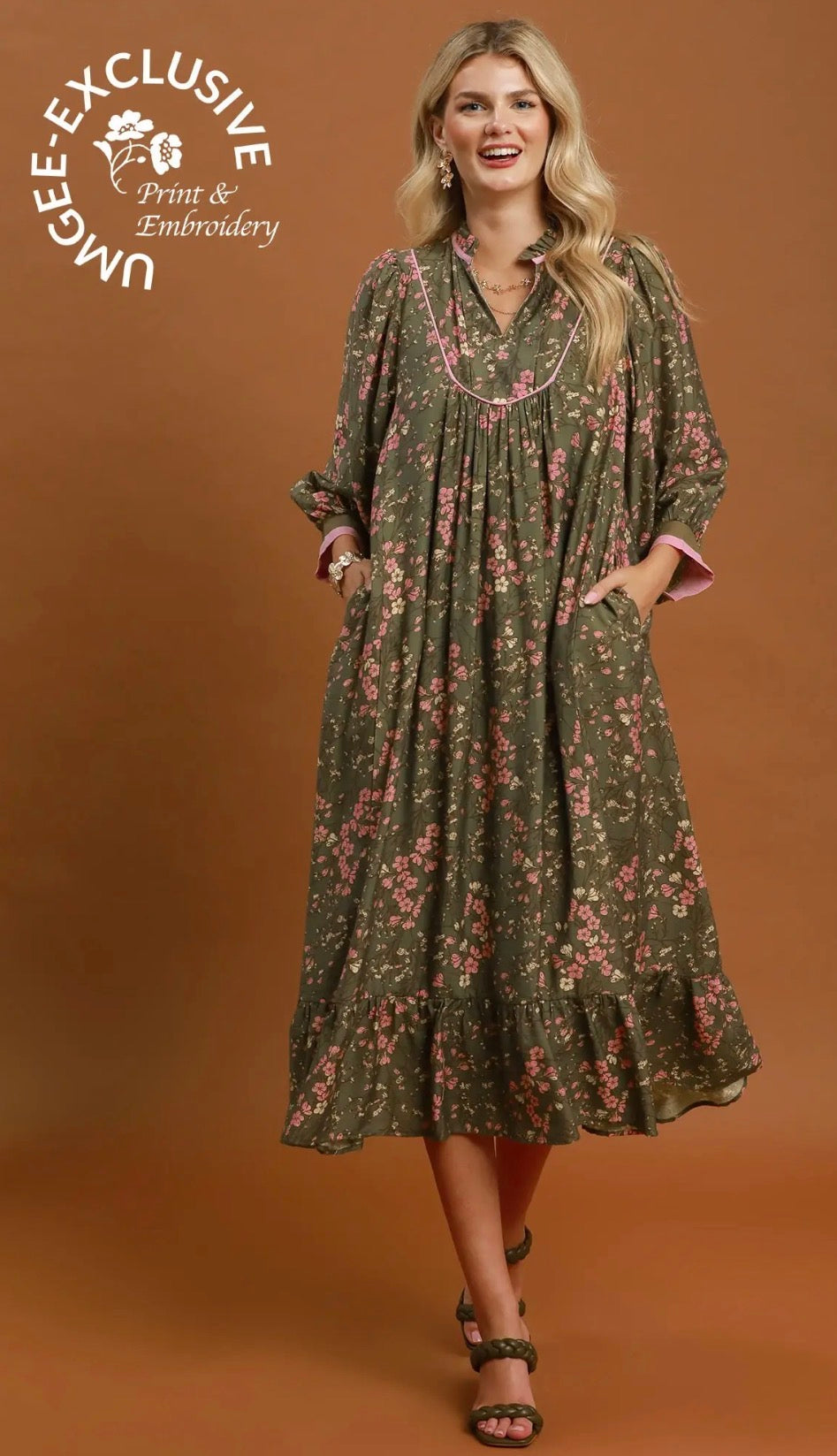 Jane floral dress