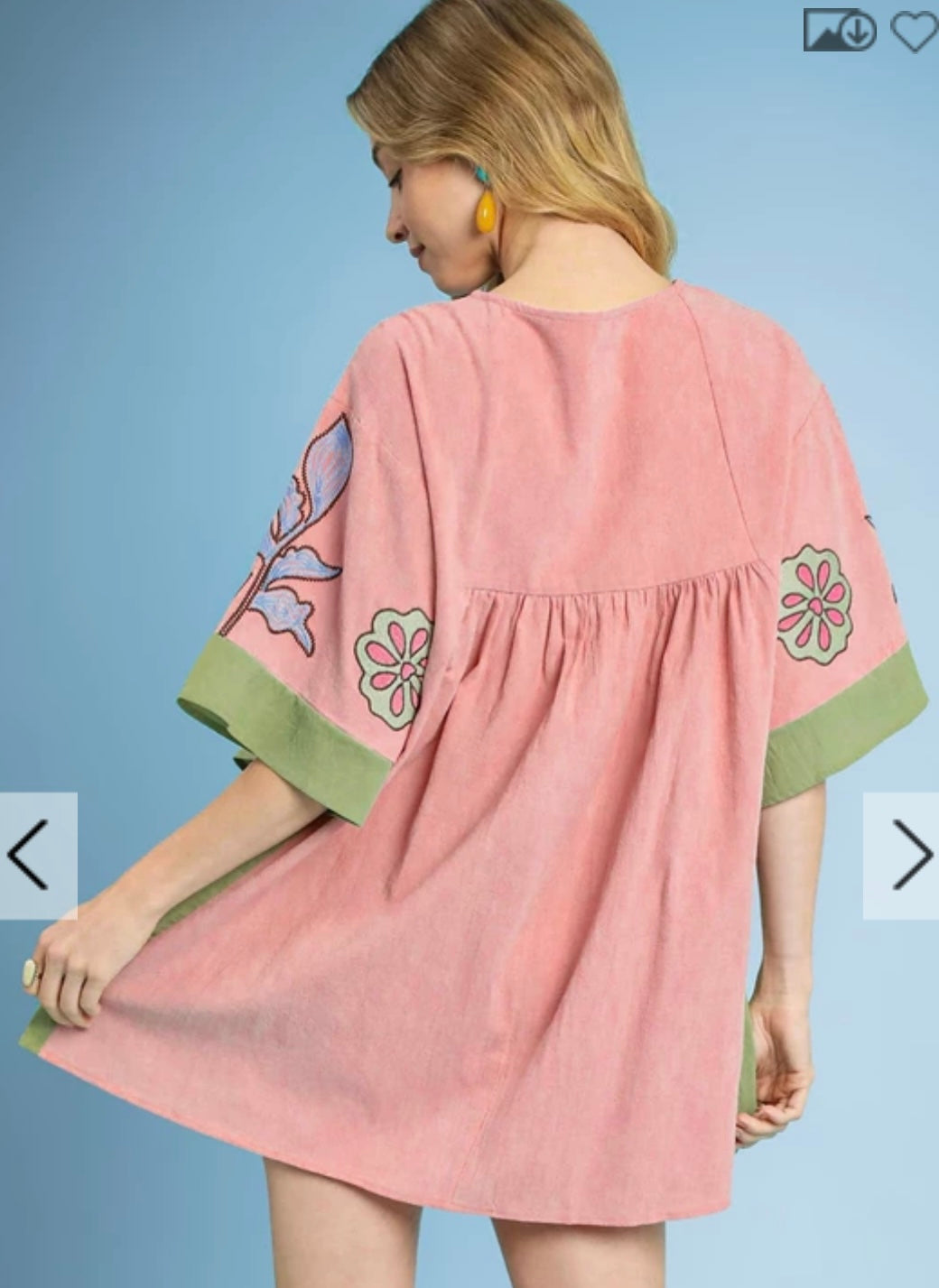 Lori pink dress