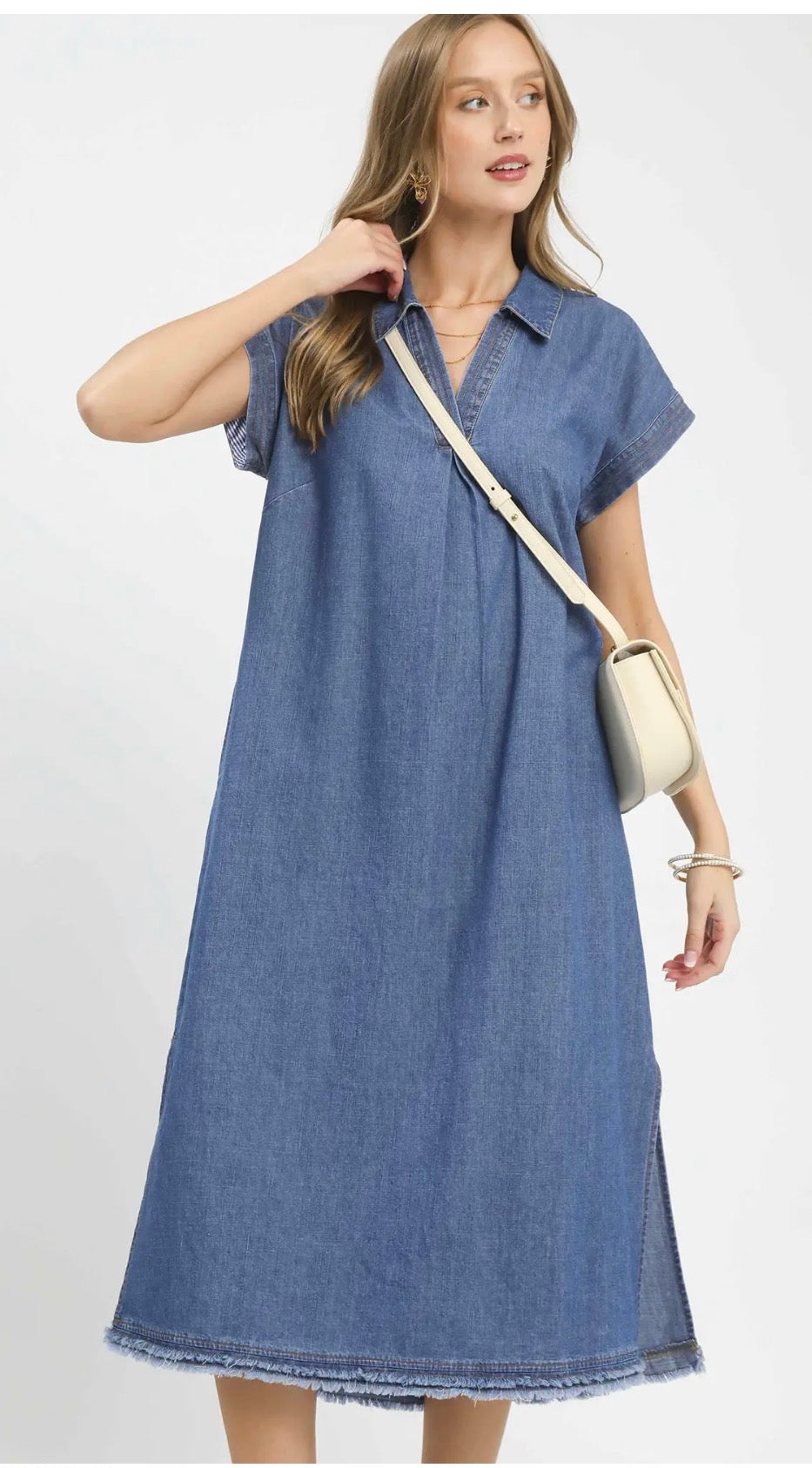 Denim dress