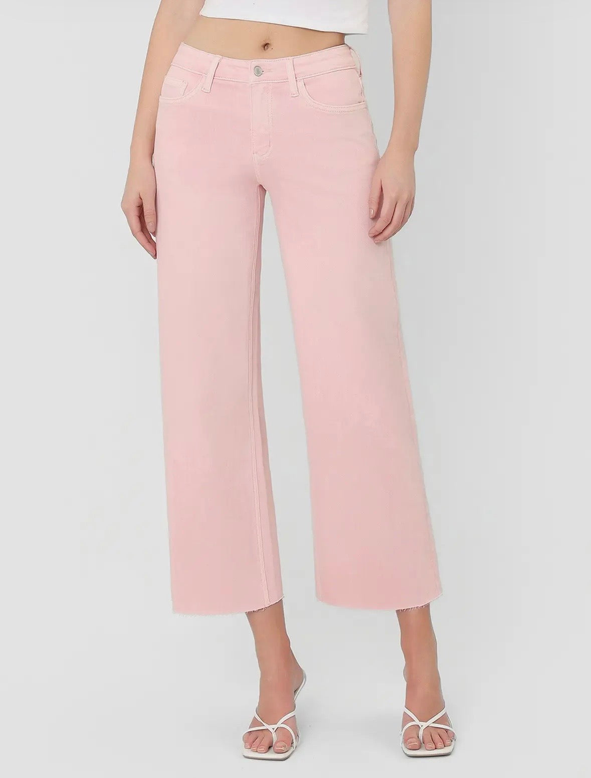 Vervet light pink denim