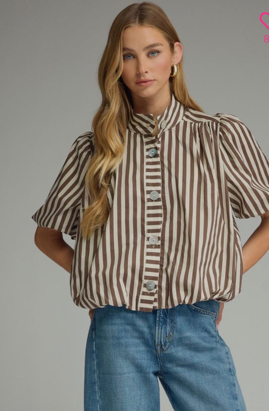 Gabby stripe top