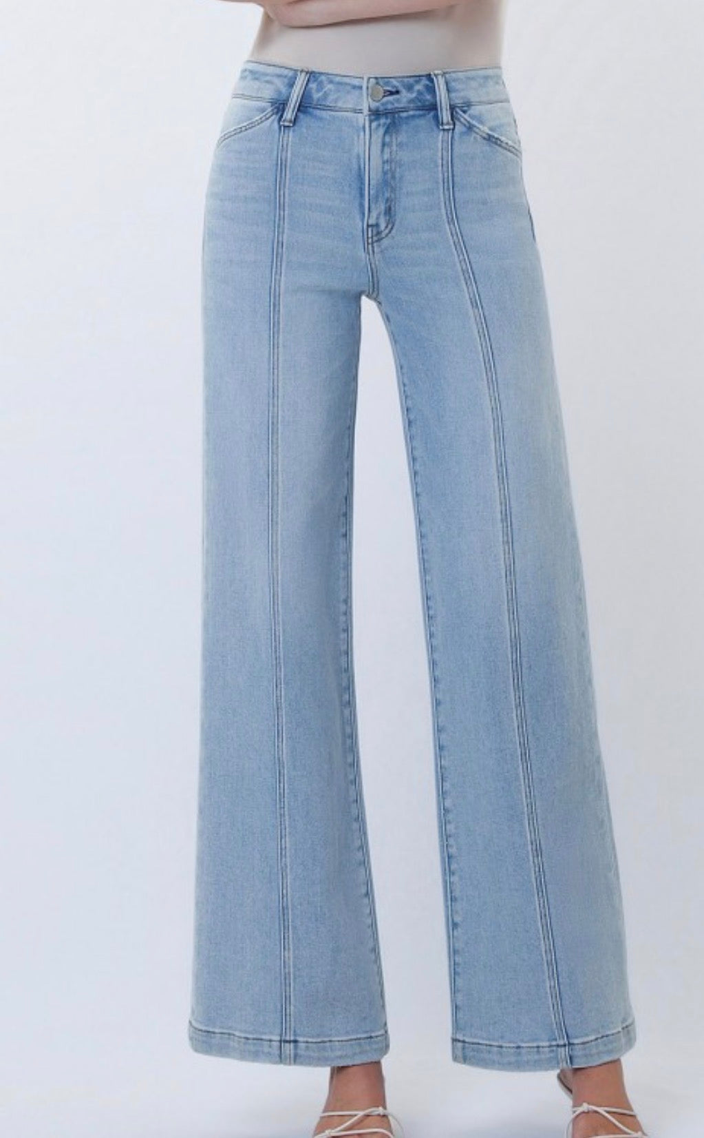 Flying monkey highrise wide leg jeans