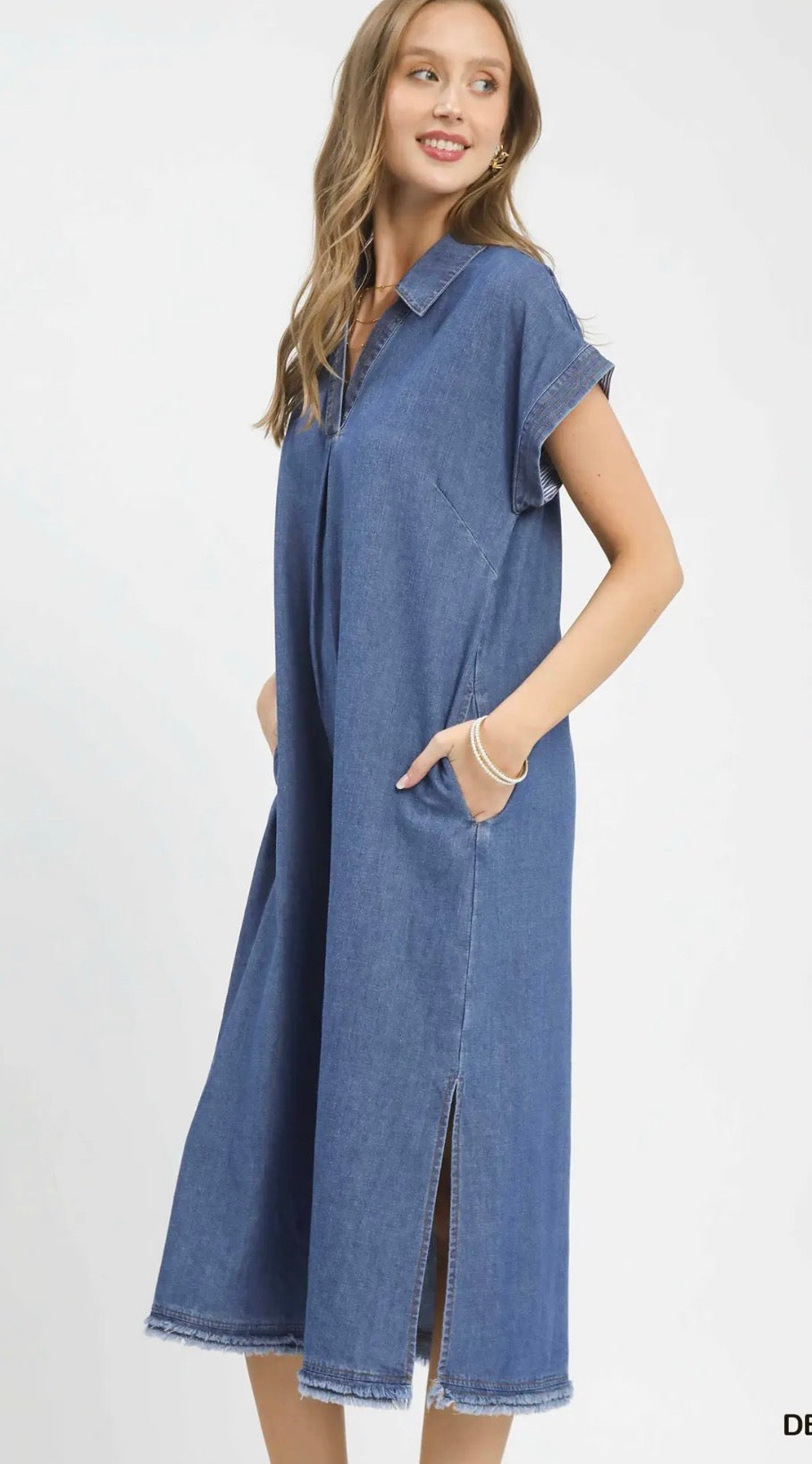 Denim dress