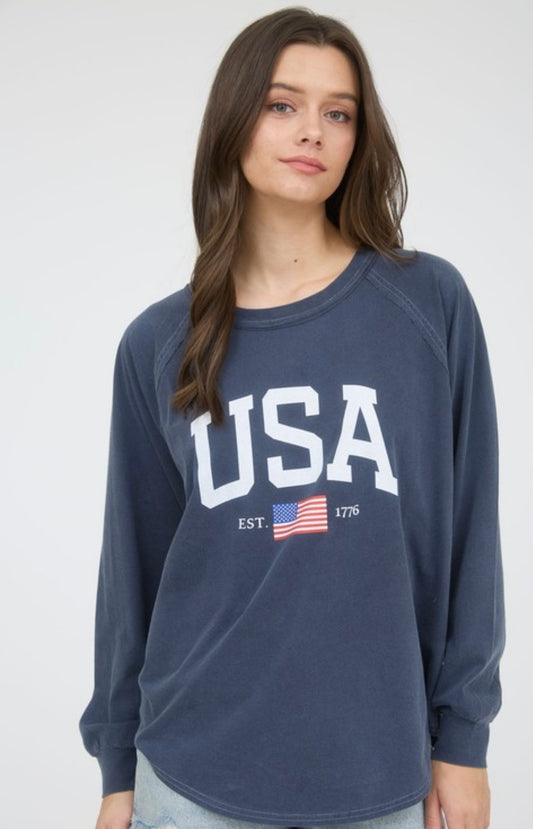 USA LS top