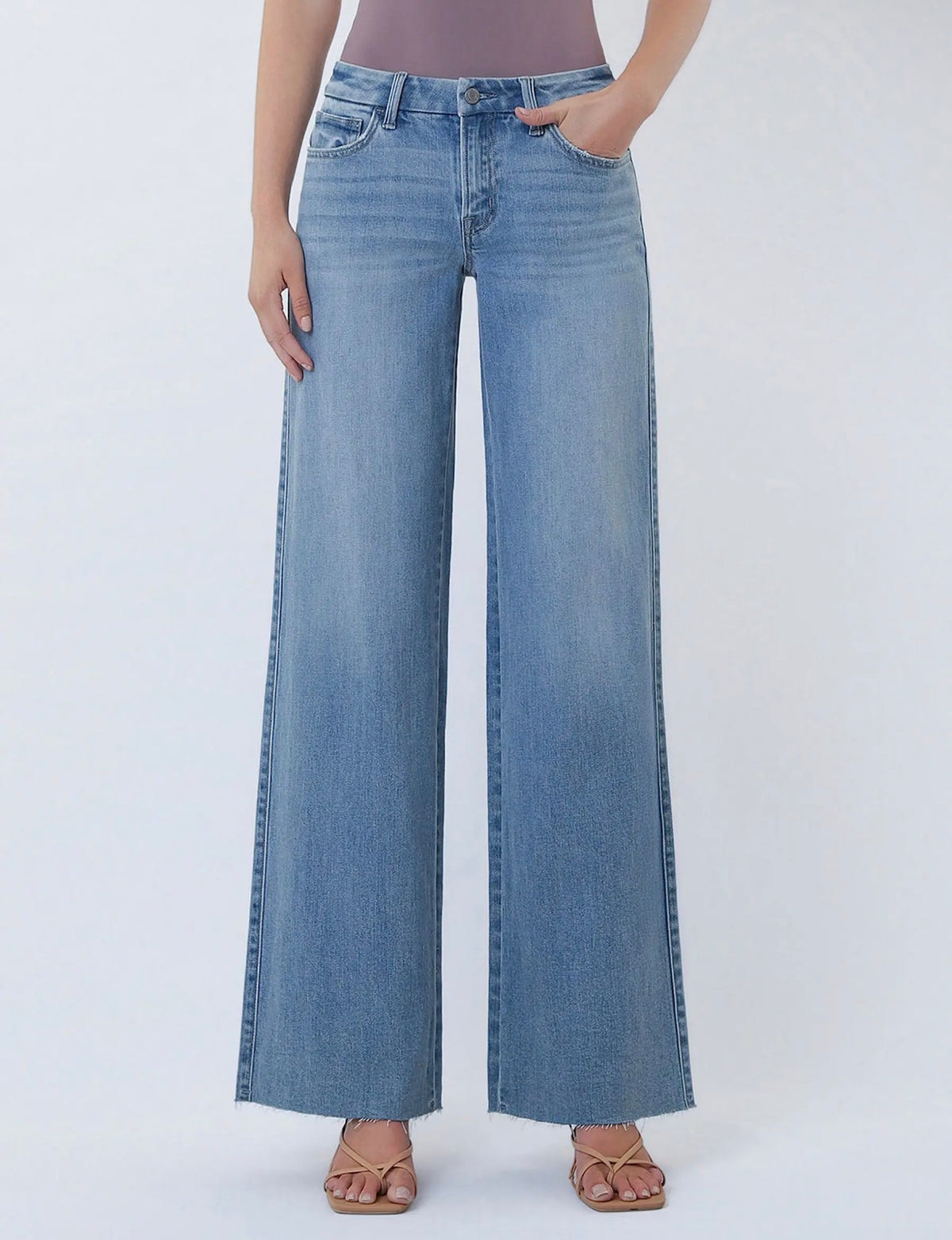 Vervet midrise wide leg