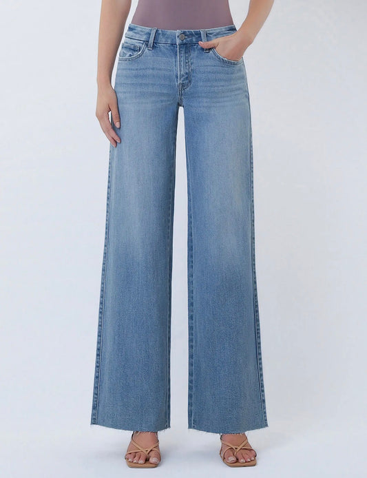 Vervet midrise wide leg