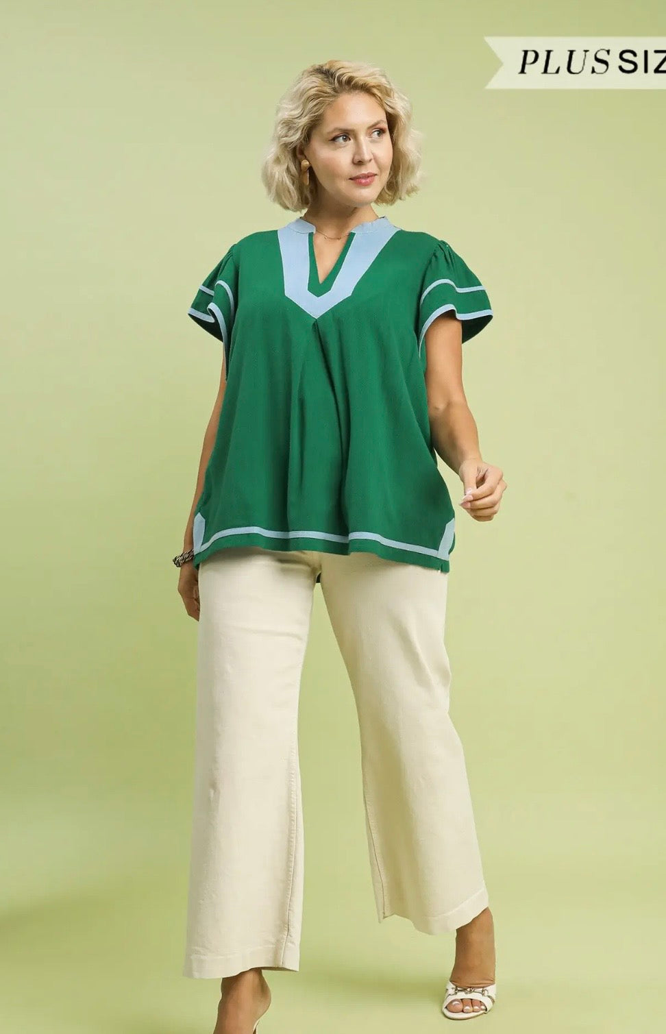 Caroline curvy top