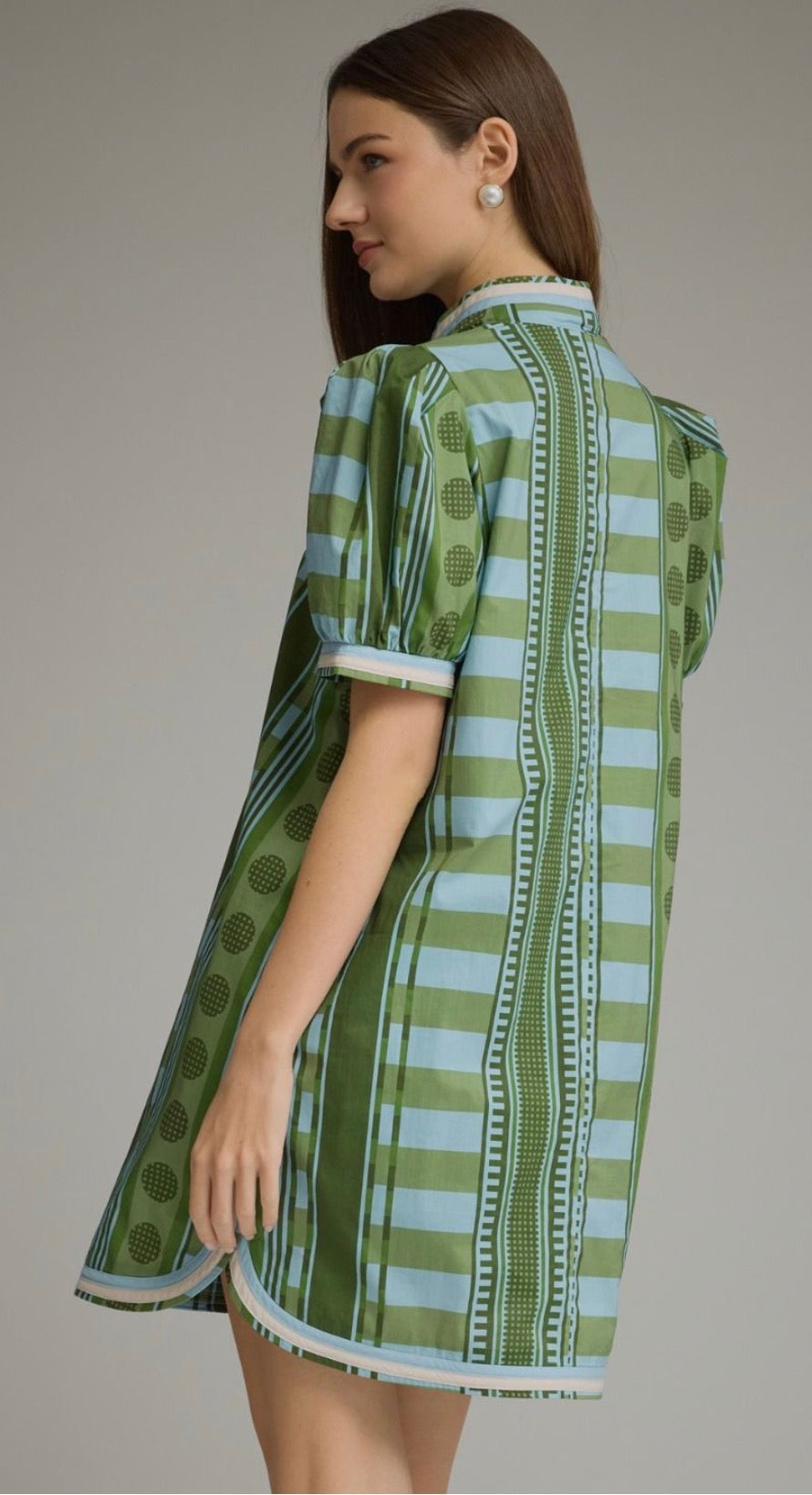 Amber green dress