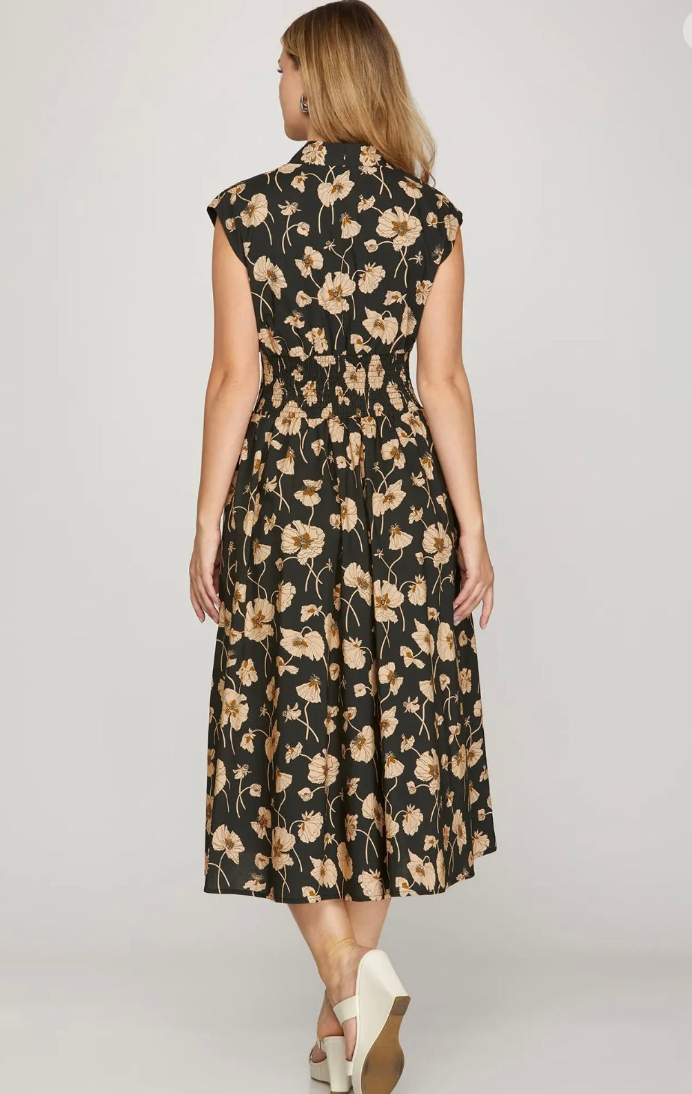Janet floral dress
