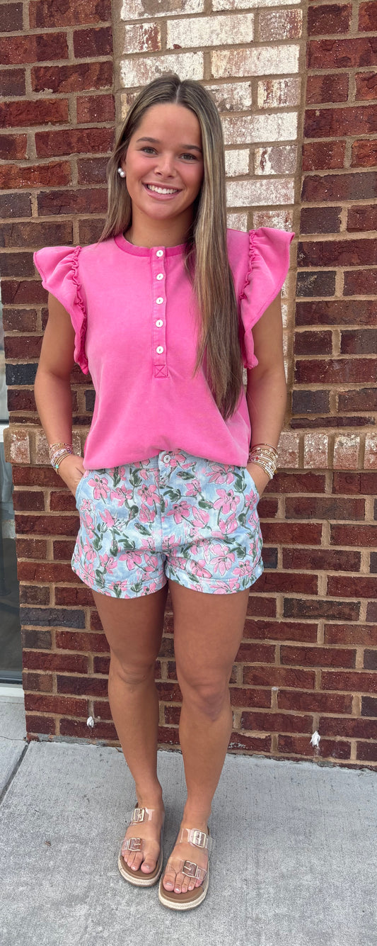 Floral shorts