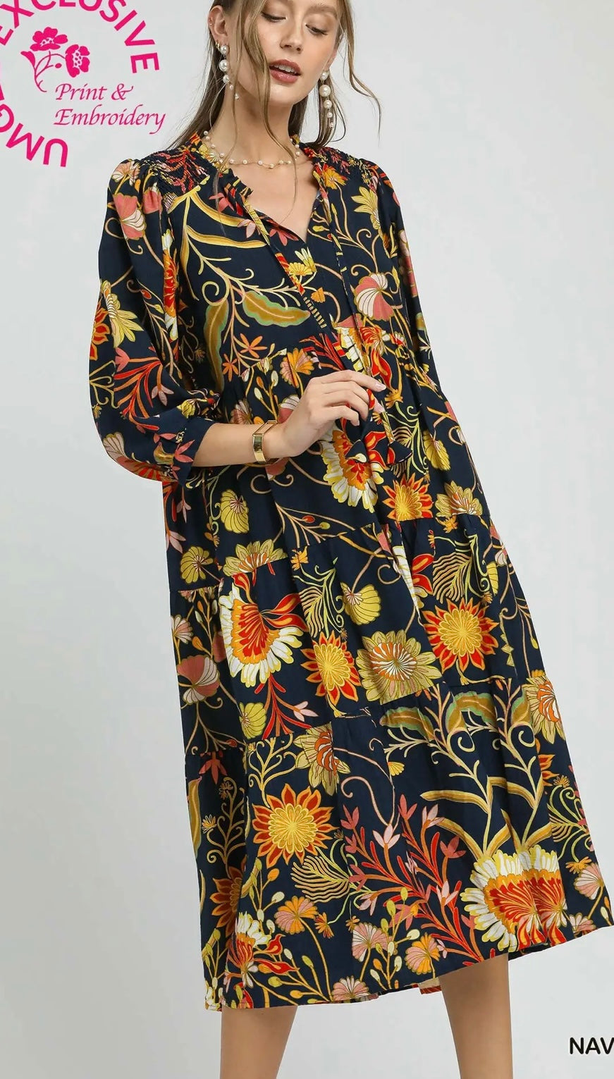 Sunny fall day dress