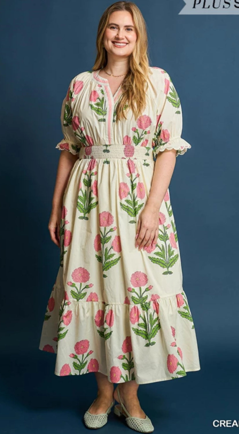 Jennifer floral dress