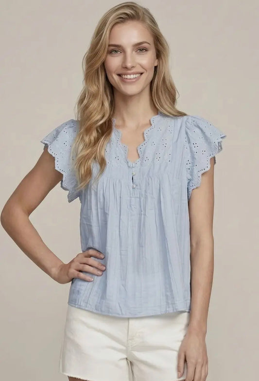 Scallop top