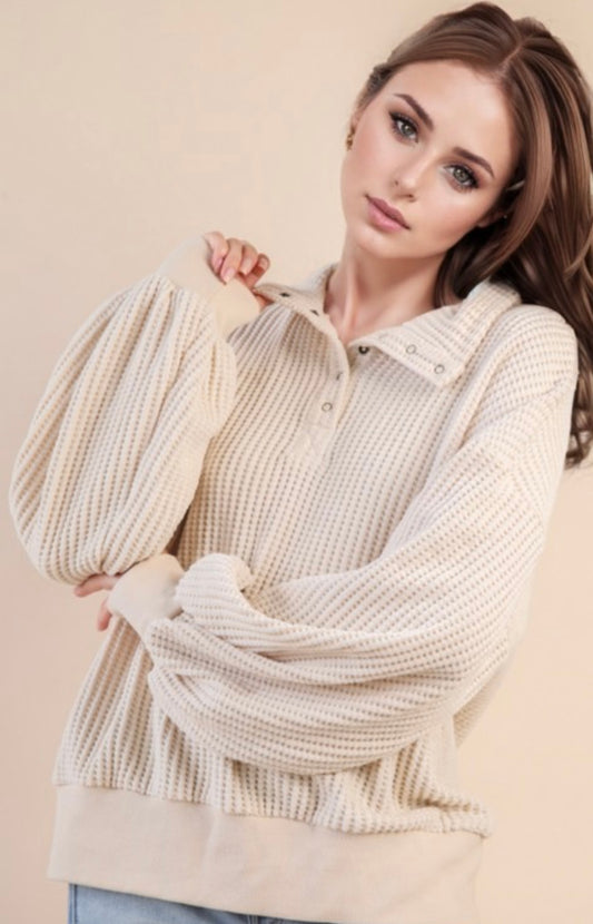 Ivory pullover