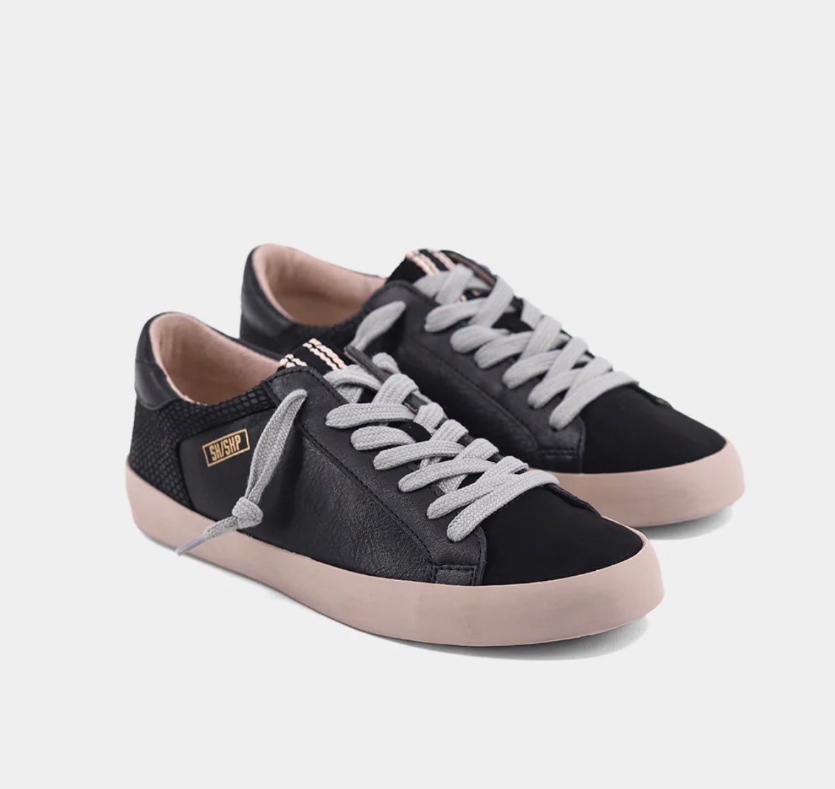 Rebel black sneakers