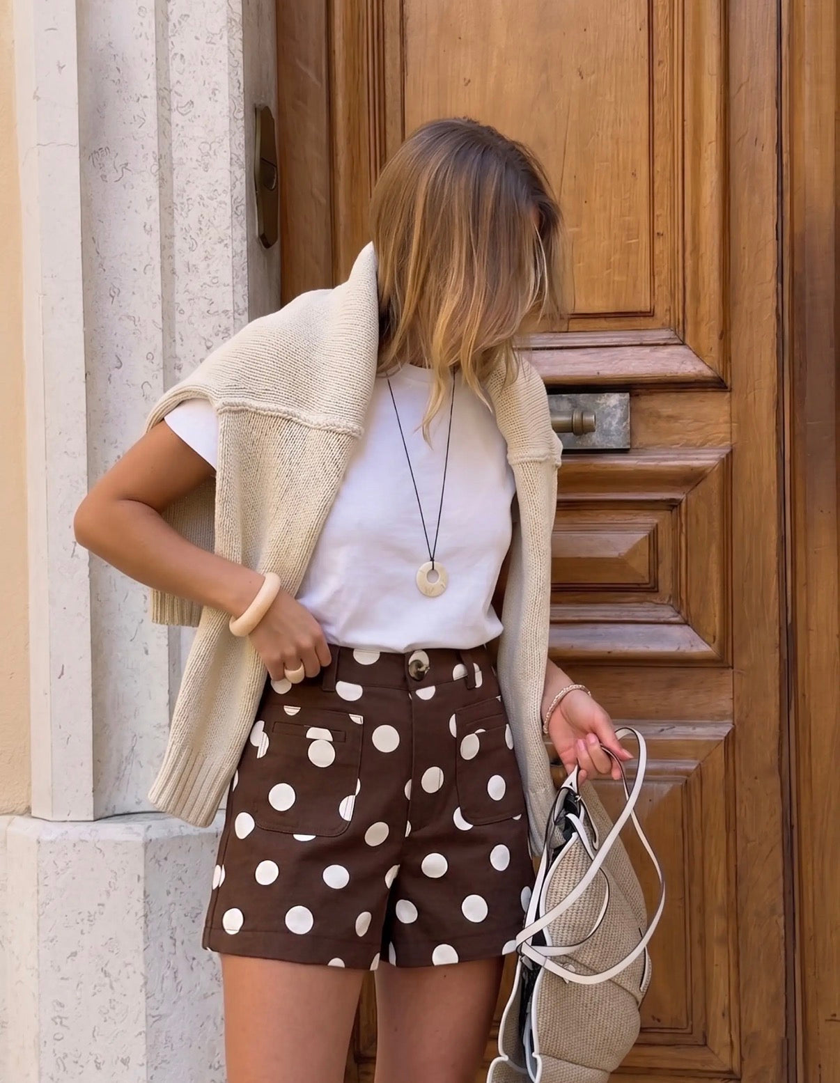 September dot shorts