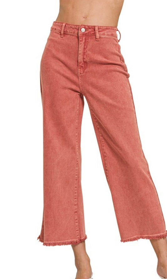 Zenana rust jeans