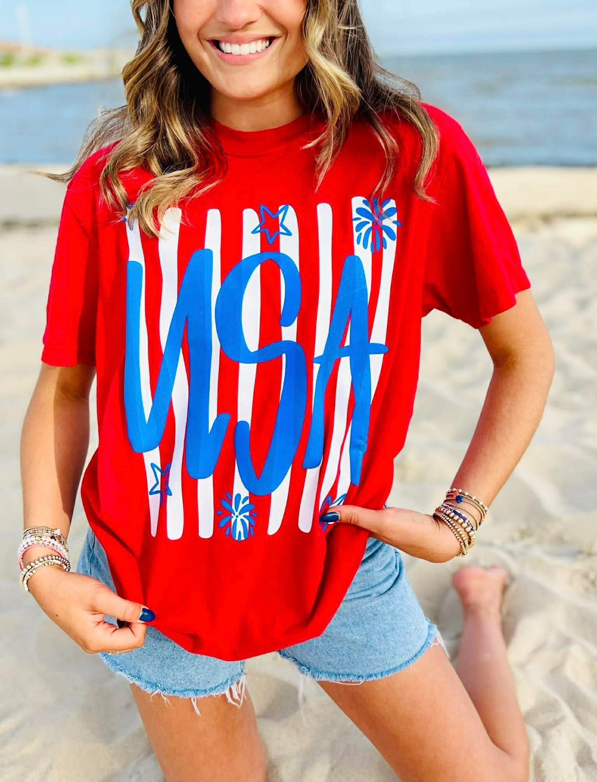 Firework USA tee