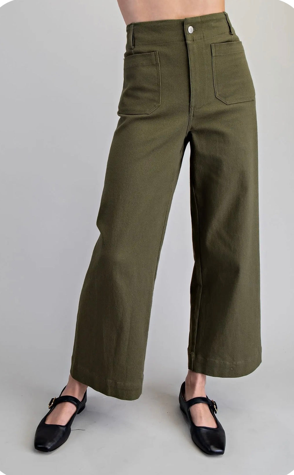 Olive jeans
